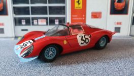 1/24 1966 Ferrari Dino 206S Le Mans #36 Maranello Concessionaires Mike Salmon / David Hobbs