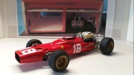 1/20 1967 Ferrari 312 F1 Short Nose Monaco #18 Lorenzo Bandini