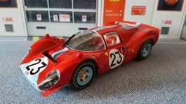 1/24 1967 Ferrari 412P Le Mans Maranello Concessionaires #23 Richard Attwood / Pierce Courage