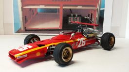 1/20 1968 Ferrari 312 F1 France #26 Jacky Ickx