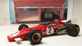 1/20 1970 Ferrari 312 B Italy #2 Jacky Ickx