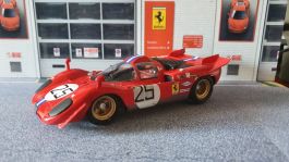 1/24 1970 Ferrari 512S Daytona #25 Dan Gurney / Chuck Parsons