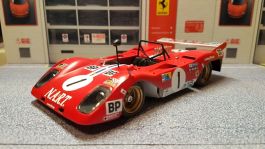 1/24 1974 Ferrari 312P NART Le Mans #1 Teodoro Zeccoli / Jean-Claude Andruet