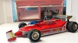 1/20 1980 Ferrari 312 T5 Monaco #2 Gilles Villeneuve