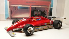 1/20 1982 Ferrari 126 C2 USA Long Beach #27 Gilles Villeneuve