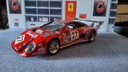 1/24 1984 Ferrari 512 BB LM Bellancauto 'Ferrarelle' 'Bubble Car' Le Mans #27 Marazzi / Micangeli / Lacaud