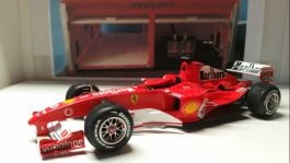 1/20 2004 Ferrari F2004 Germany #1 Michael Schumacher