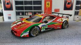 1/24 2014 Ferrari 458 LM GT2 Le Mans AF Corse #51 Fisichella/Bruni/Vilander