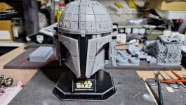 1/??? Star Wars Mandalorean Helmet 4D Puzzle