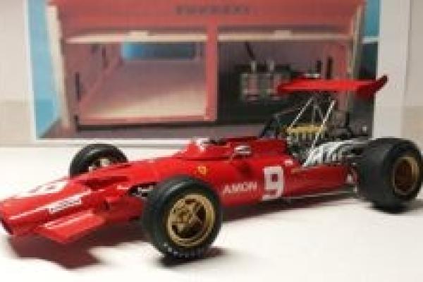 1/20 1969 Ferrari 312 F1 South Africa #9 Chris Amon