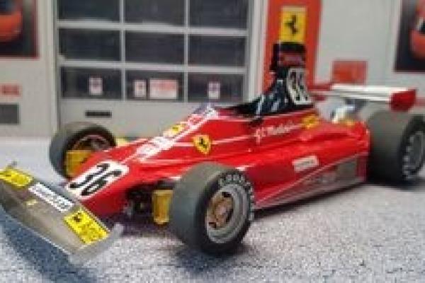 1/20 1976 Ferrari 312T Scuderia Everest Graham Hill International Trophy #36 Giancarlo Martini
