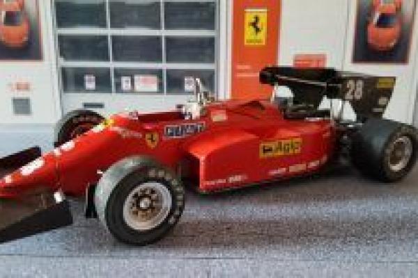 1/20 1984 Ferrari 126 C4-M2 Portugal #28 Rene Arnoux