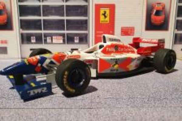 1/20 1996 Footwork Hart FA17 Early Version #17 Jos Verstappen