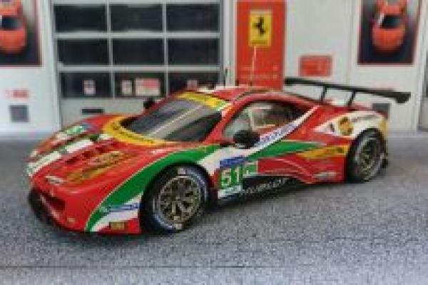 1/24 2014 Ferrari 458 LM GT2 Le Mans AF Corse #51 Fisichella/Bruni/Vilander