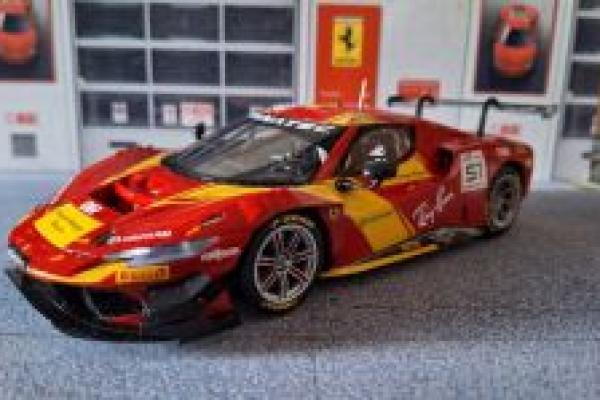 1/24 2023 Ferrari 296 GT3 World Challenge #51 Spain Nielsen / Rovera / Shwartzman