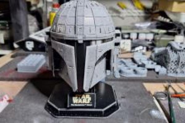 1/??? Star Wars Mandalorean Helmet 4D Puzzle